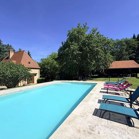 Hébergement de vacances Propriété Périgourdine Pour 8 Avec Piscine Et Wifi - Fr-1-824-24 Saint-Chamassy