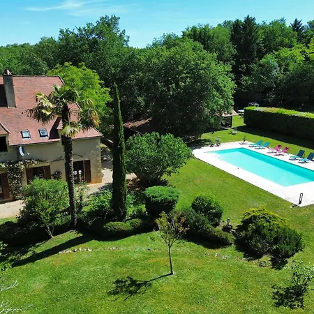 Propriété Périgourdine Pour 8 Avec Piscine Et Wifi - Fr-1-824-24 * Saint-Chamassy
